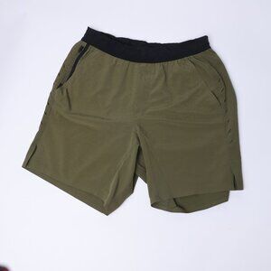 Ten Thousand Interval 7" Unlined Shorts Olive Green Size Small